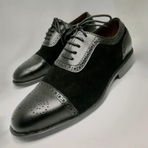 The Regent Oxford – Leather & Suede Blend