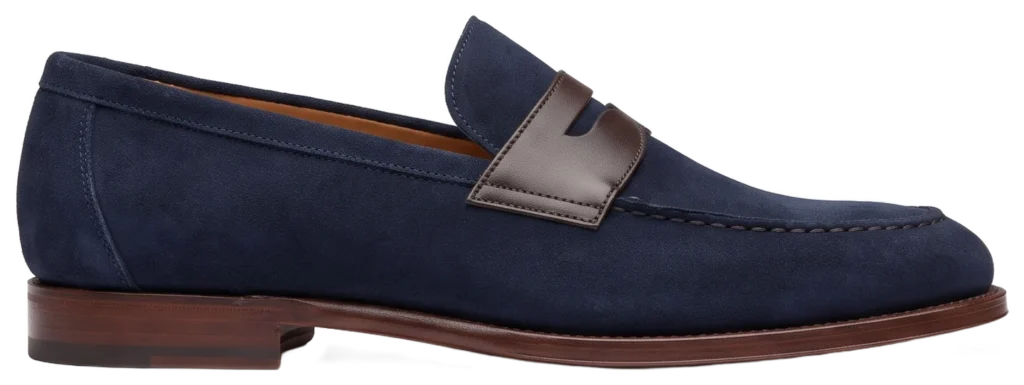 The Riviera — Suede Penny Loafer